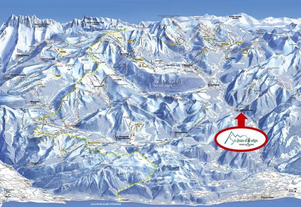 Appartement Cosy 3/4 Personnes A 5 Min Des Pistes. Saint-Jean-dʼAulps Εξωτερικό φωτογραφία